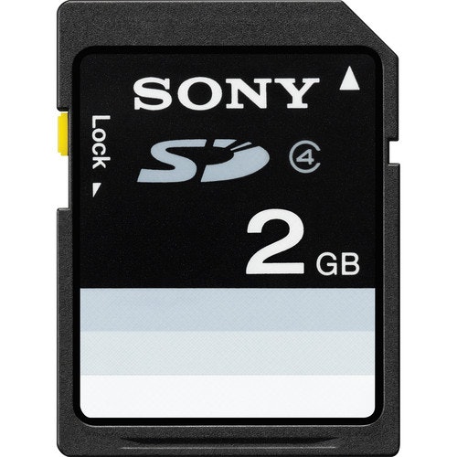 Sony 2GB SD/SDHC Memory Card Class 4