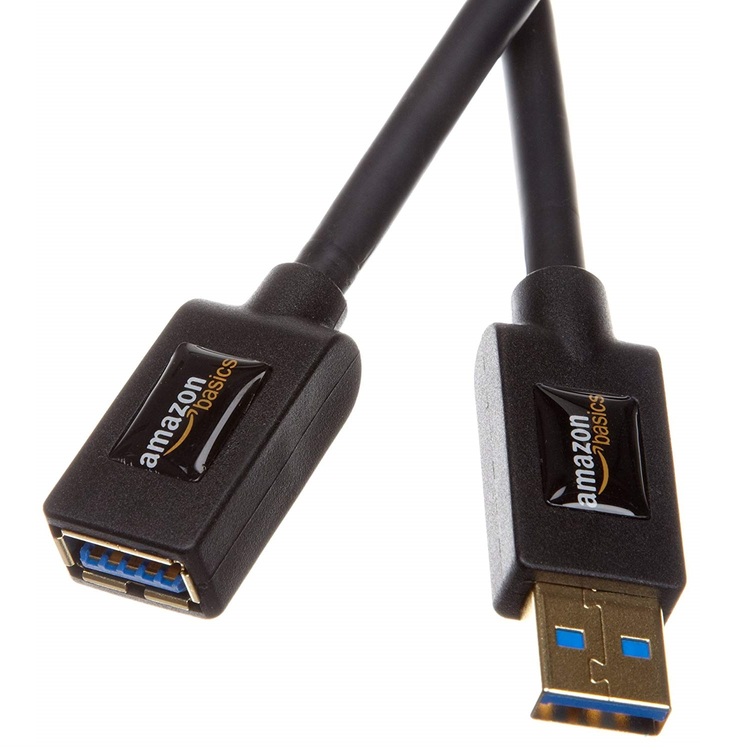 AmazonBasics USB 3.0 Extension Cable - A-Male to A-Female  3 Meter