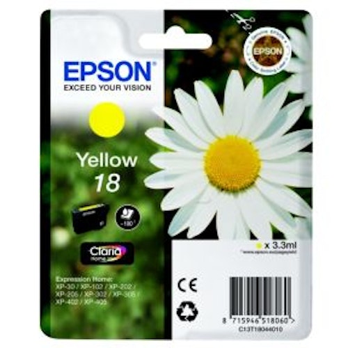 Epson Expression home 18 yellow