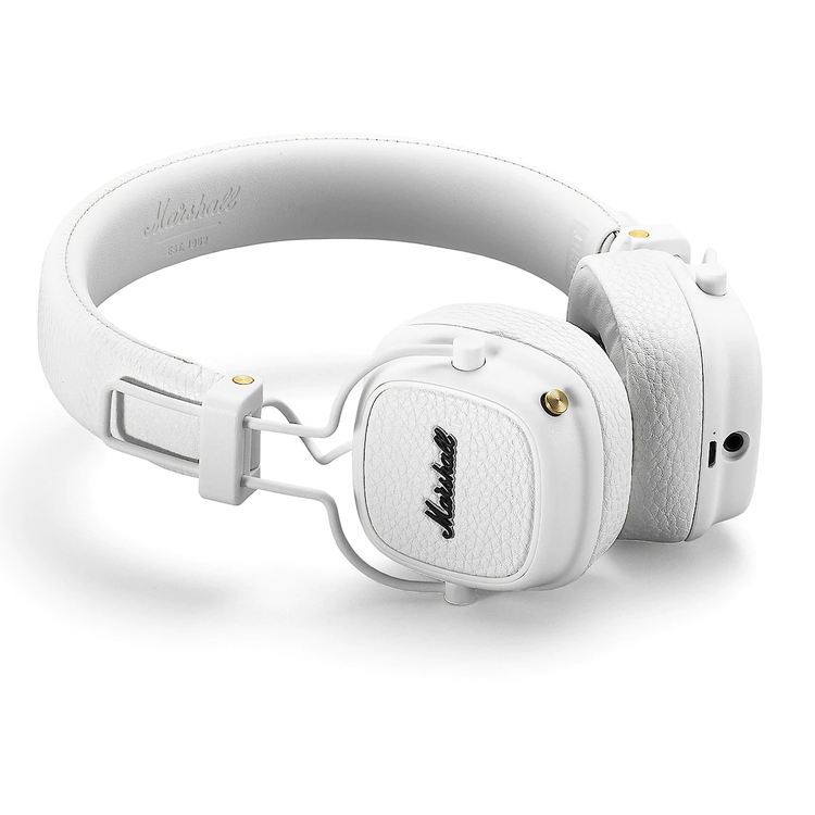 Marshall Major 3 Bluetooth Hörlurar med Mikrofon vit