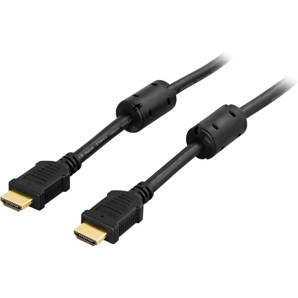Deltaco HDMI-kable 2m Svart HDMI-1020