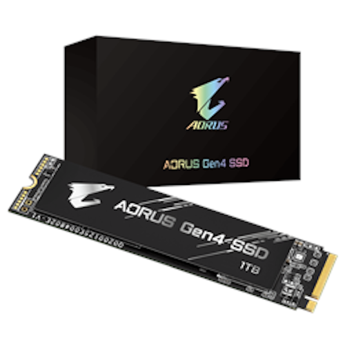 GIGABYTE AORUS NVMe Gen4 SSD - w/o heatsink - 1TB