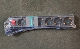 Prokord power strip 6 uttag med av/på