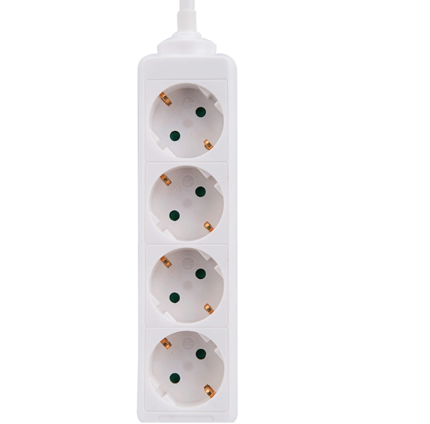 Prokord power strip 4 uttag 1,5m