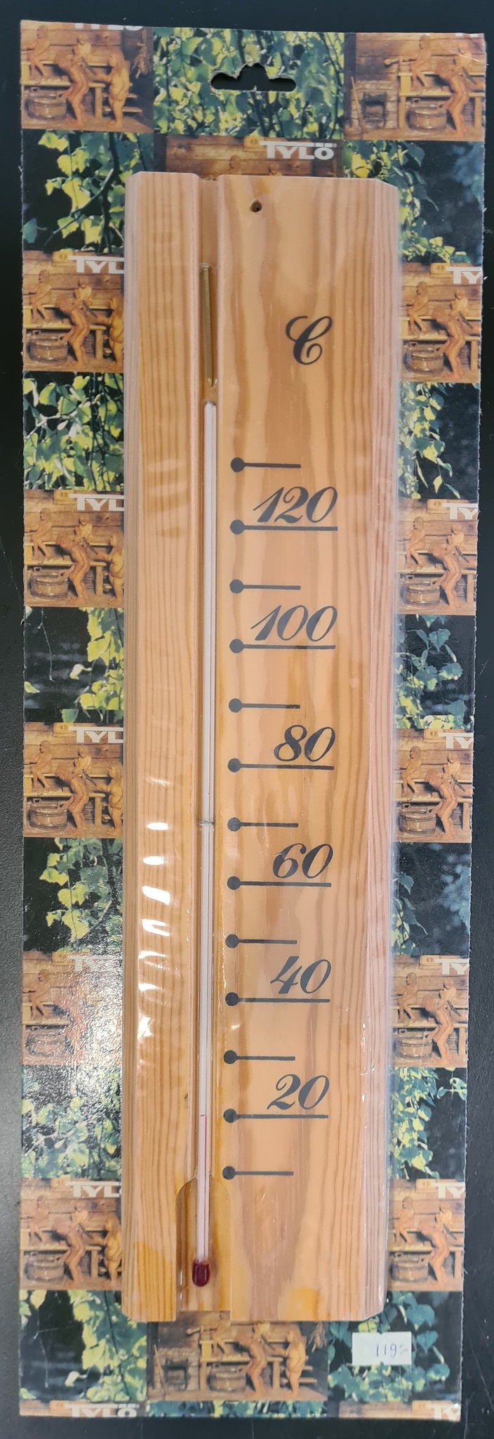 Tylö bastu termometer trä 40cm