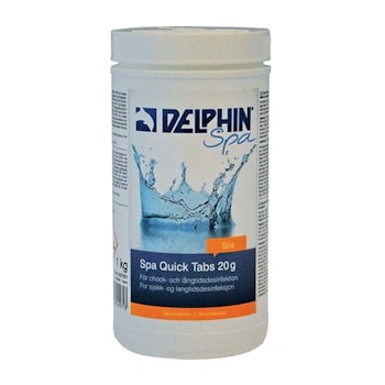 Delphin Spa Quick Tabs 20g  1kg Klortabletter