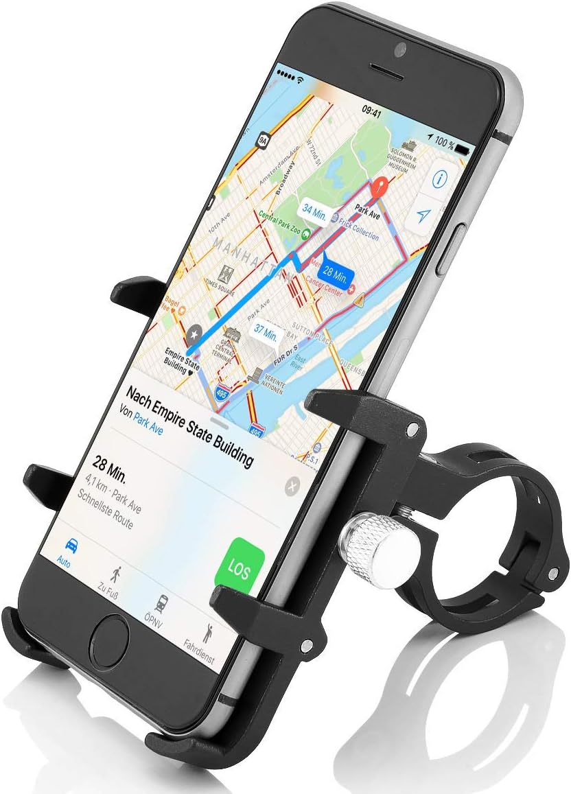 GUB PRO3 Universell hållare för mobiltelefon, smartphone, GPS etc. för cykel, motorcykel Svart