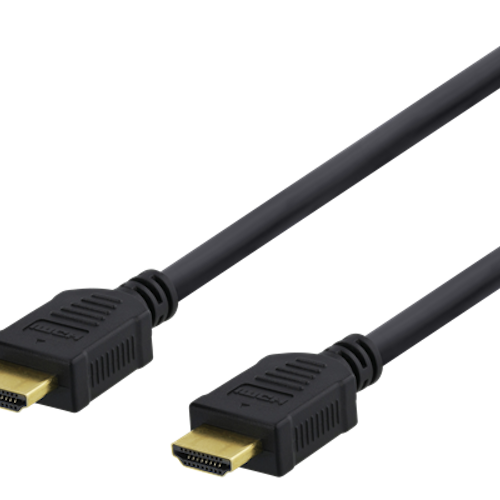 HDMI-kabel 5m svart SB – Deltaco