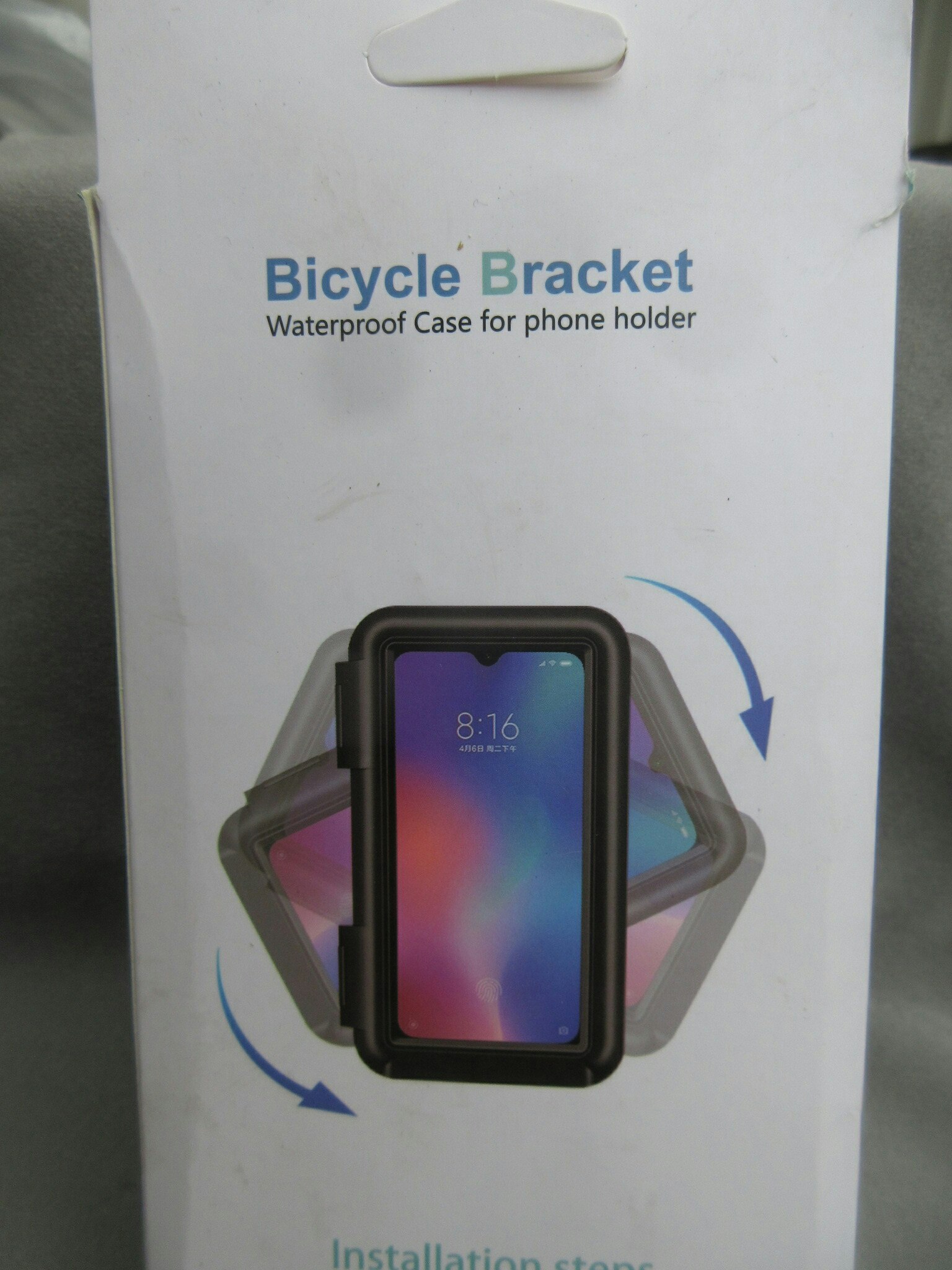 Bicycle Bracket Waterproof Case for phone holder