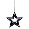 Metal Star With Candle LED
