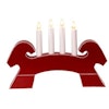 Julbock Candlestick Röd, Star Trading