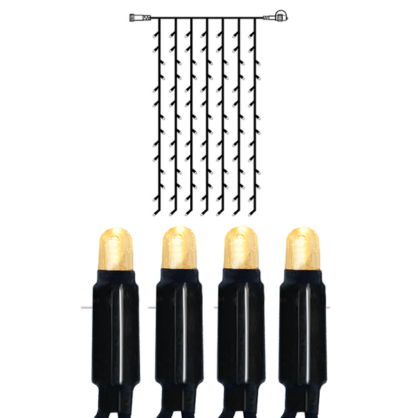 LJUSGARDIN EXTRA SYSTEM 24, 2 x 1 m.