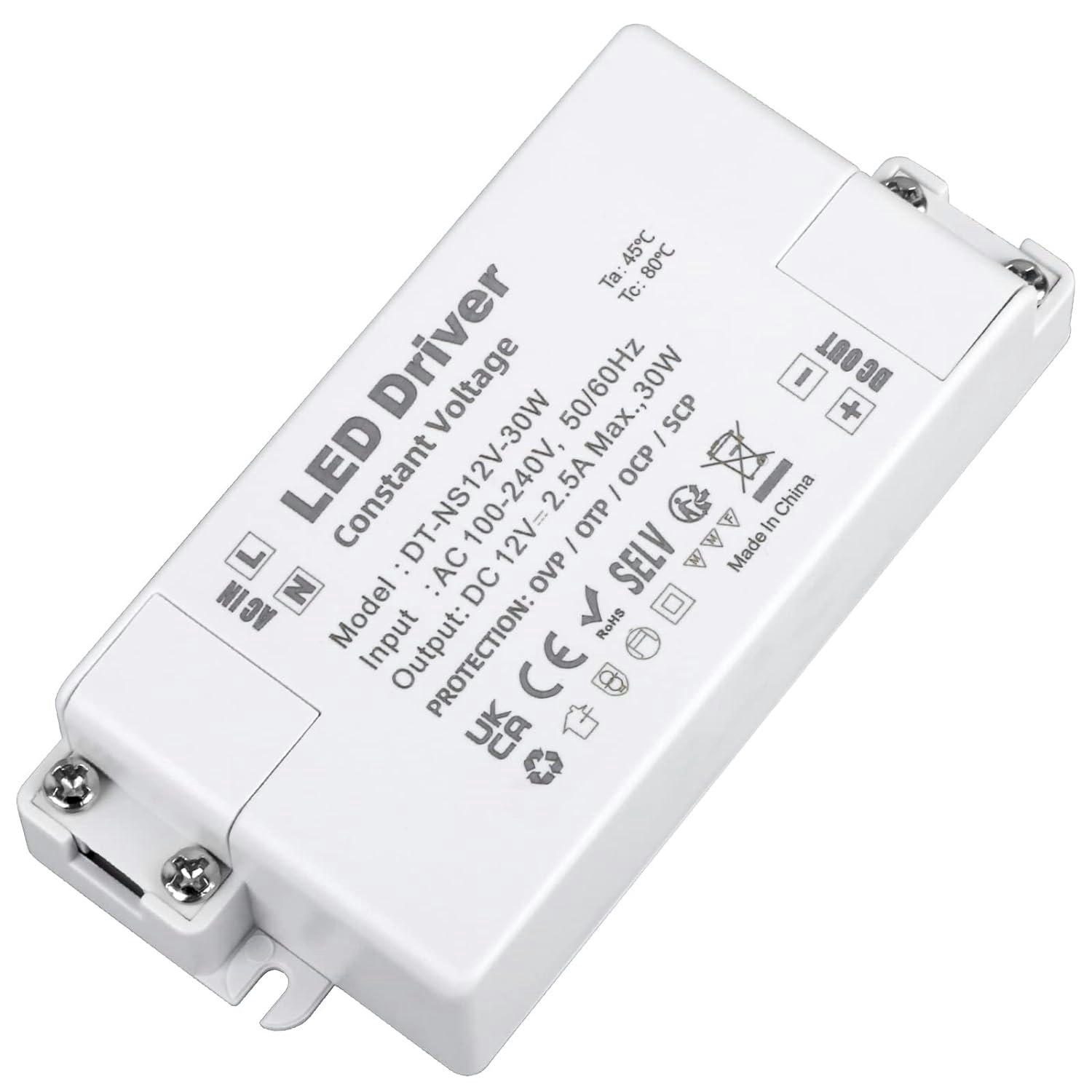 VARICART LED drivrutin 12V 30W