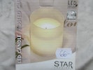 LED Candle Frosted Cup