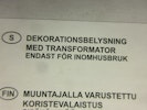 Julby Skimrande med LED