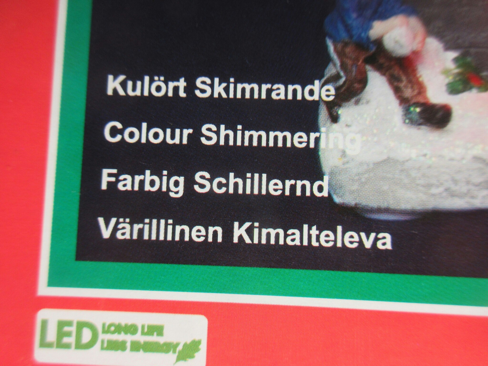 Julby Skimrande med LED