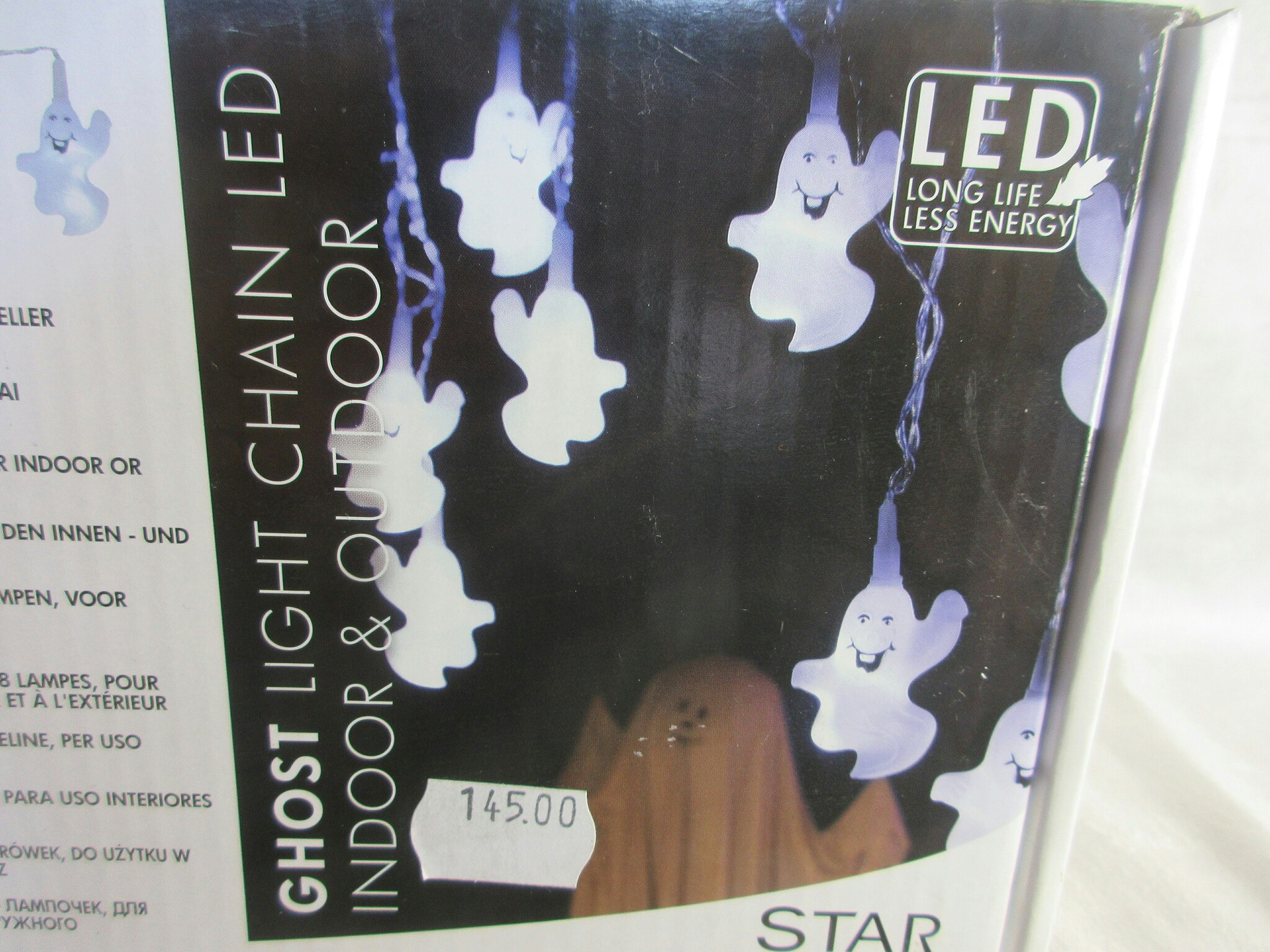 Ljusslinga Ghost LED 8 ljus. Inom/Ute