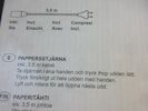 Pappersstjärna Shark Star Vit, 60 cm.