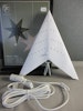 Pappersstjärna Shark Star Vit, 60 cm.