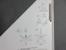 Folding Star guld, 60 cm.