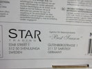 Folding Star guld, 60 cm.