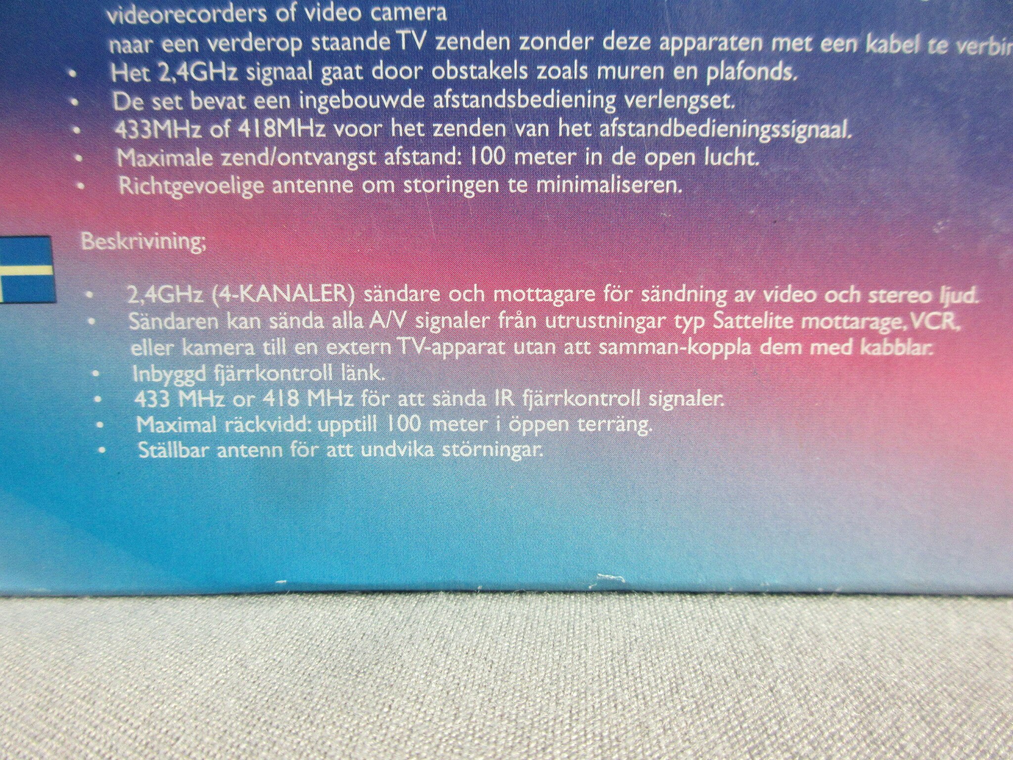 VID-TRANS 2.4 GHz Video Sender