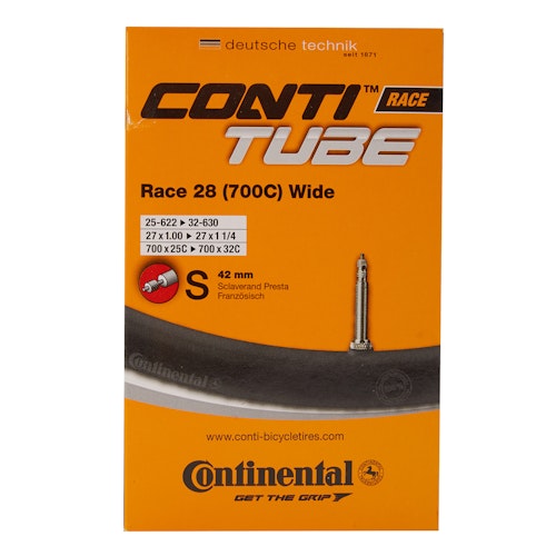 Continental Race 28 Wide – Cykelslang – Str. 700×25-32c – 42 mm