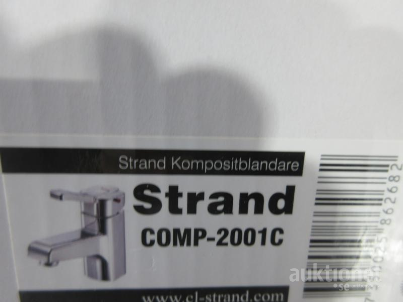 Tvättställsblandare Rostfri, Strand COMP-2001C