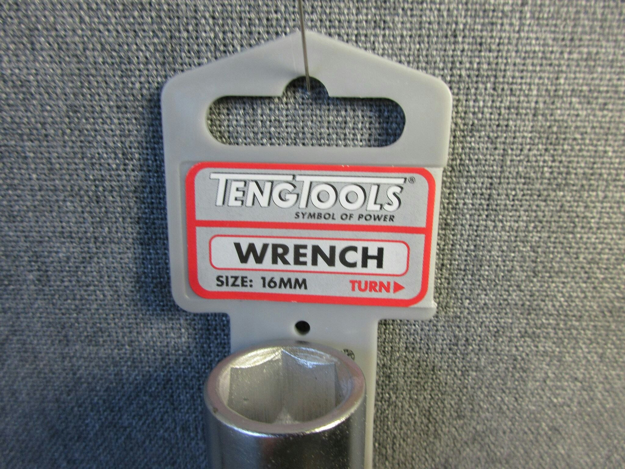Hylsnyckel dubbel 16 mm. Teng Tools