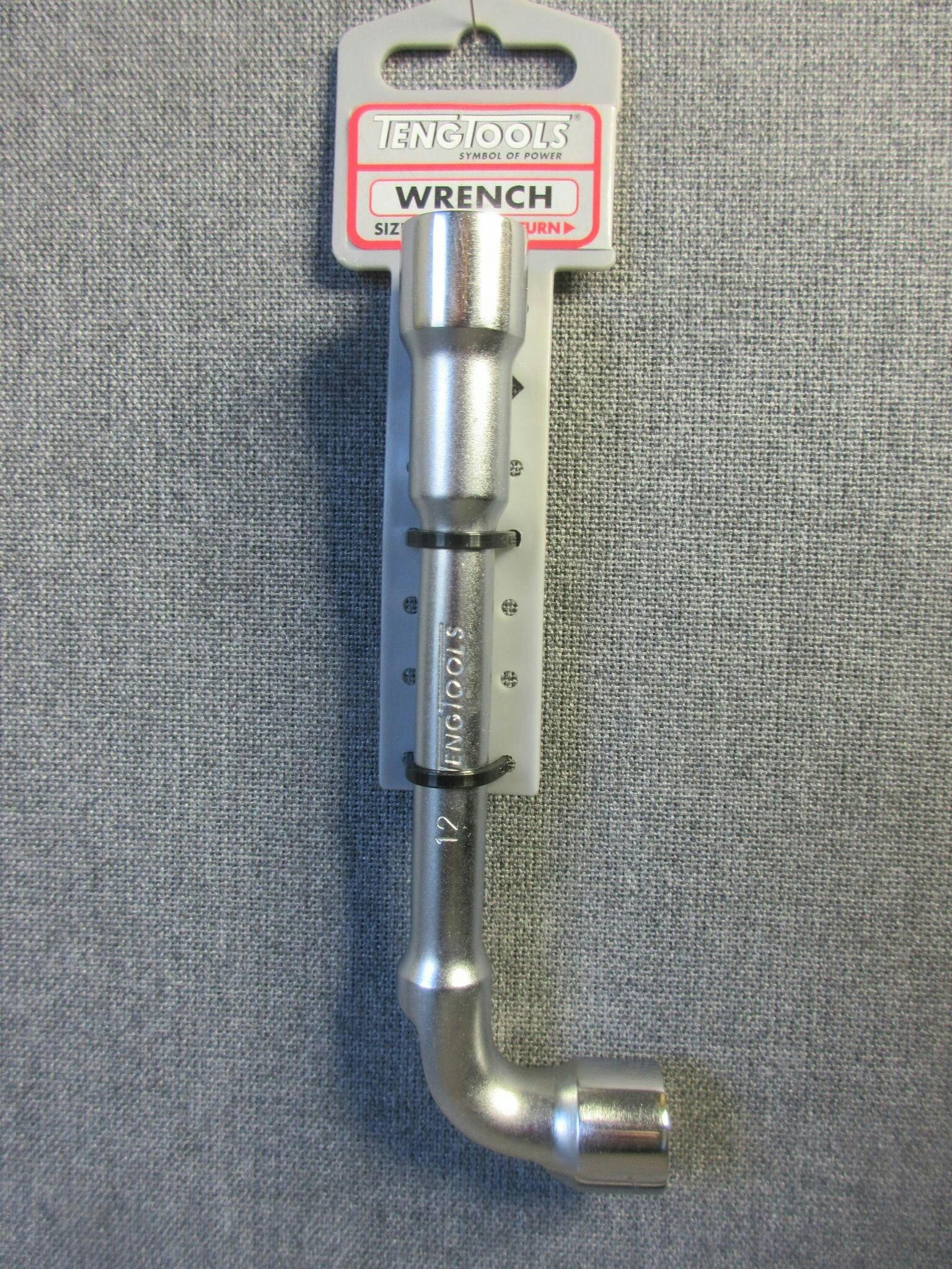 Hylsnyckel dubbel 12 mm. Teng Tools.