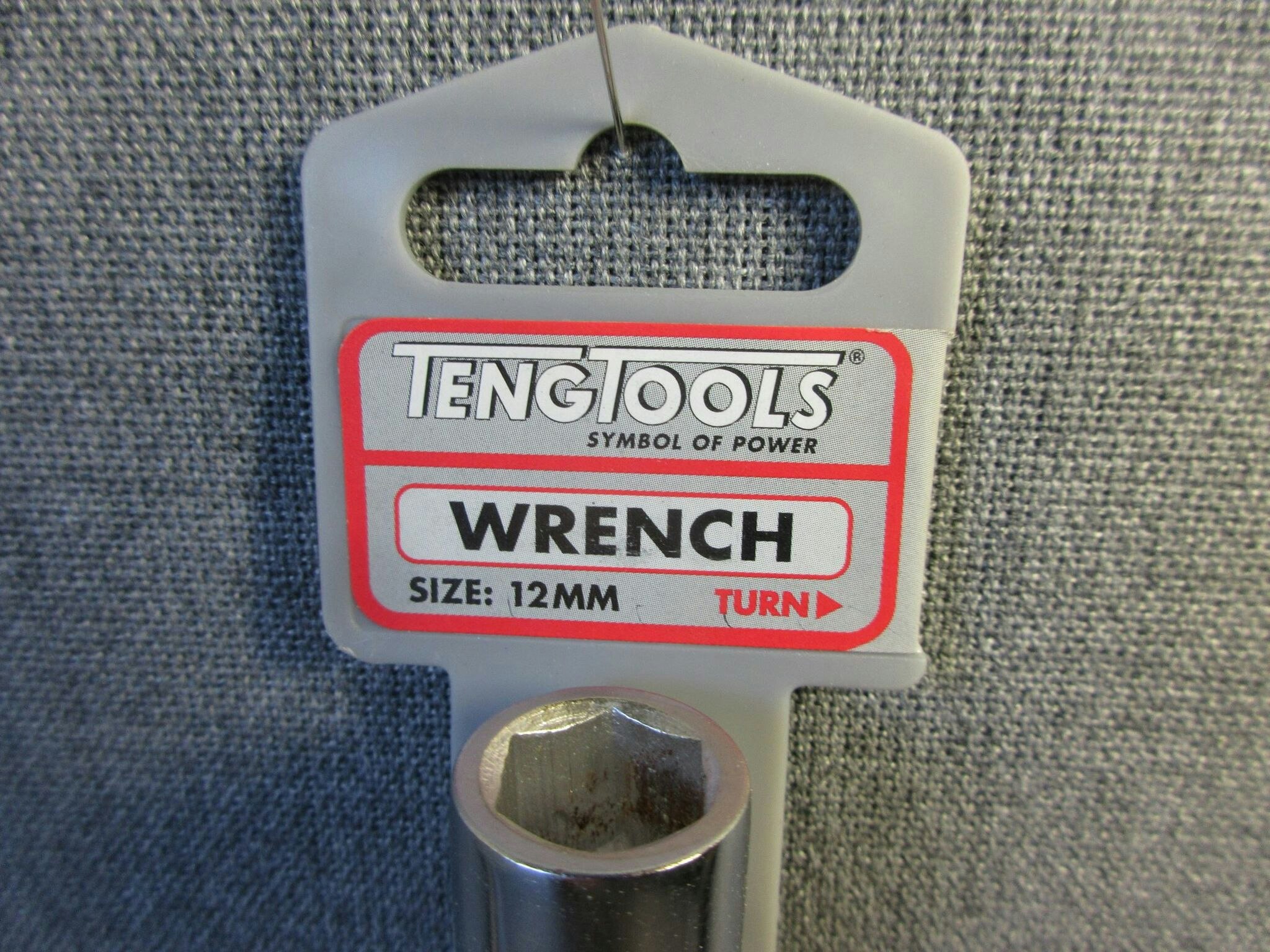 Hylsnyckel dubbel 12 mm. Teng Tools.