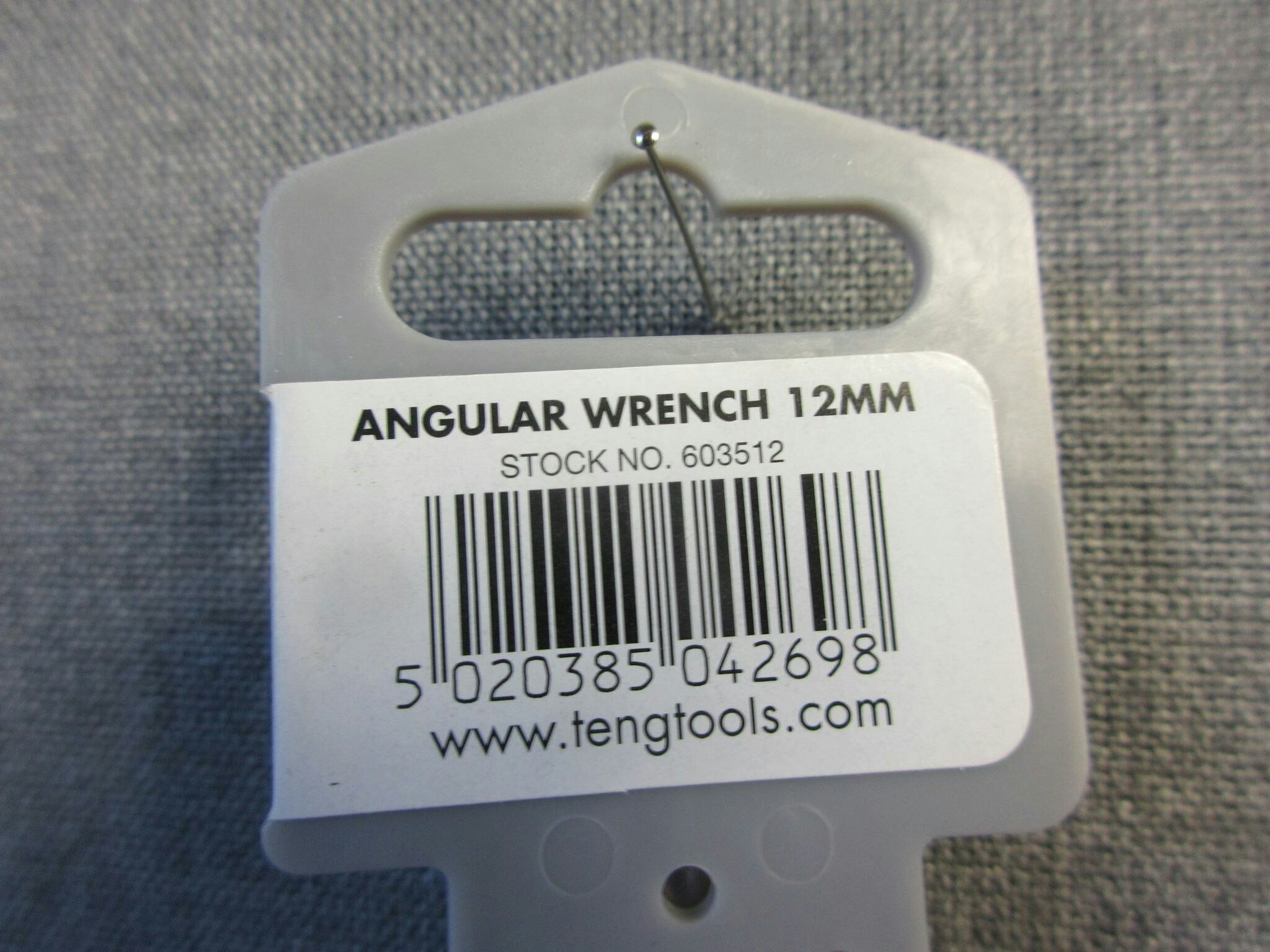 Hylsnyckel dubbel 12 mm. Teng Tools.