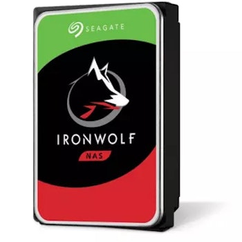 Seagate IronWolf 3.5" intern hårddisk för NAS (8 TB)