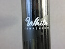 White Components Cykelsadel med Sadelstolpe