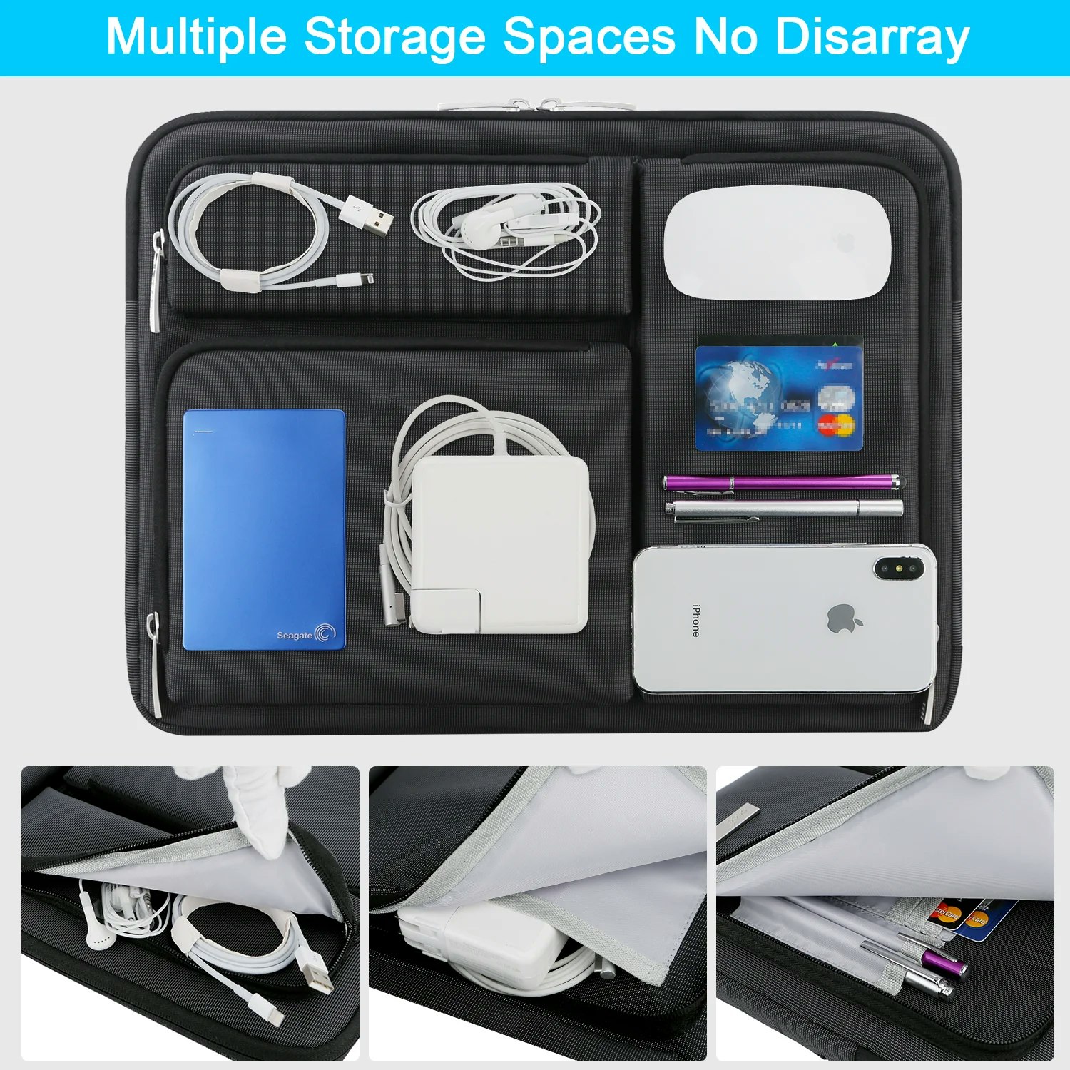 Lacdo Chromebook, MacBook Laptop-fodral