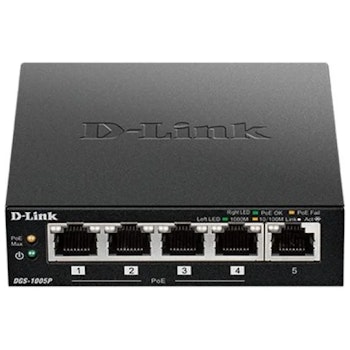 D-Link PoE Switch 4 PoE DSG-1005P