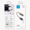 Joyroom Adapter 3.5 mm mini jack (female) - USB Typ C (male) (SH-C1) black