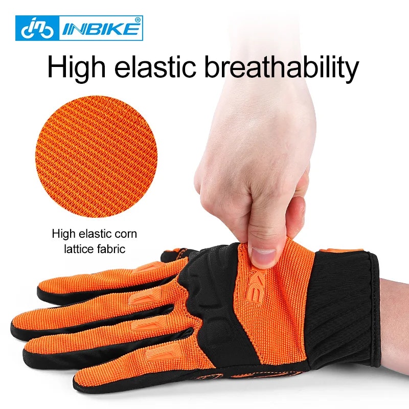 INBIKE Half Finger Cykelhandskar, XXL