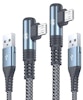 AviBrex USB C Cable 2pack 2m Grey