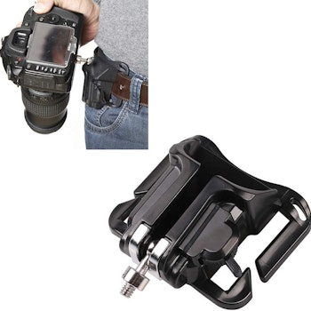 Universal Camera Belt Clip System Holster For DSLR SLR Cameras