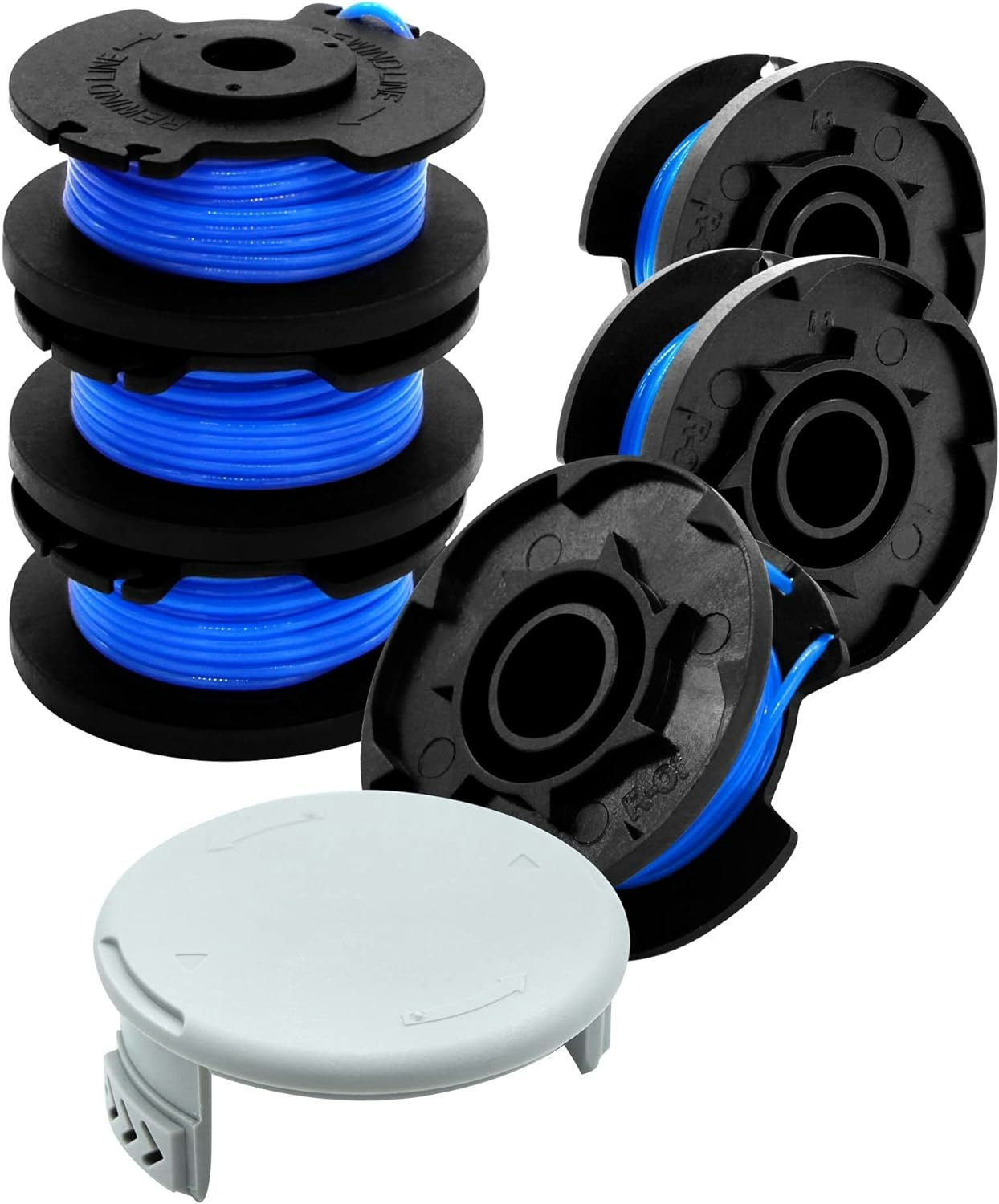 Uchidodo Trimmertråd till Ryobi Trimmer One+ 18V. 6 st.