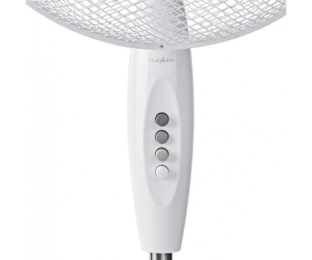 NEDIS stativfläkt 40 cm diameter 3 hastigheter - Vit