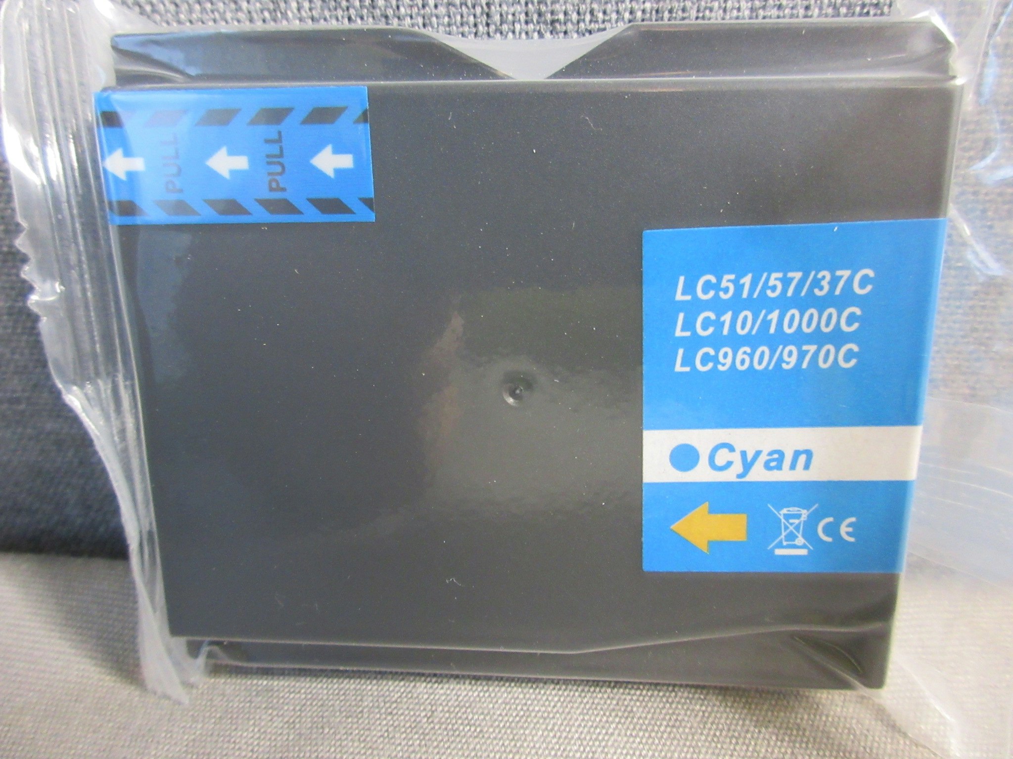 Bläckpatron Inkjet Cartridge B-LC970/1000C, Blå