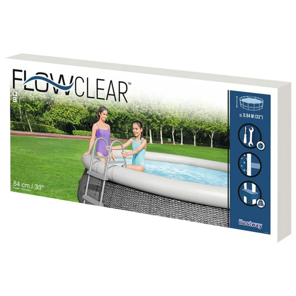Bestway Poolstege Flowclear 2 steg, 84 cm