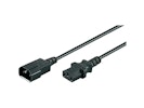 Goobay 95287 IEC Förlängningskabel Svart 3 m