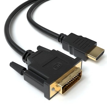 Jamega HDMI till DVI kabel 1,5m. Svart
