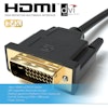 Jamega HDMI till DVI kabel 1,5m. Svart