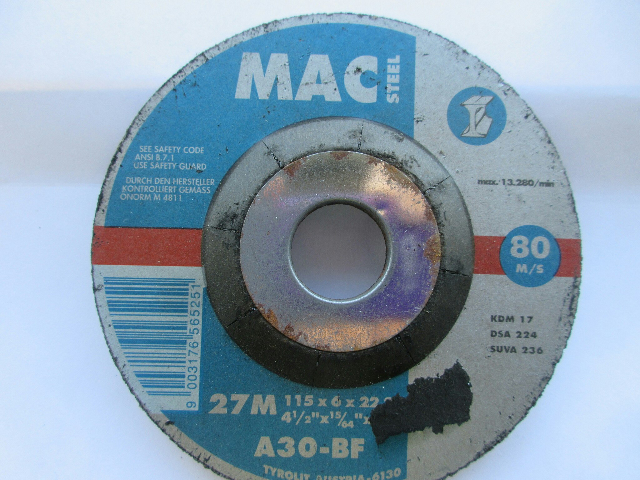 Tyrolit Navrondell Mac Steel 115x6x22,2
