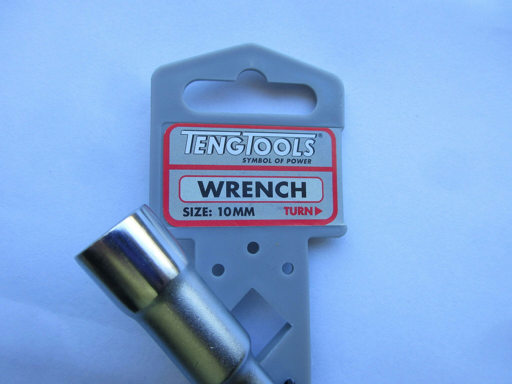 Hylsnyckel dubbel 10 mm. Teng Tools.