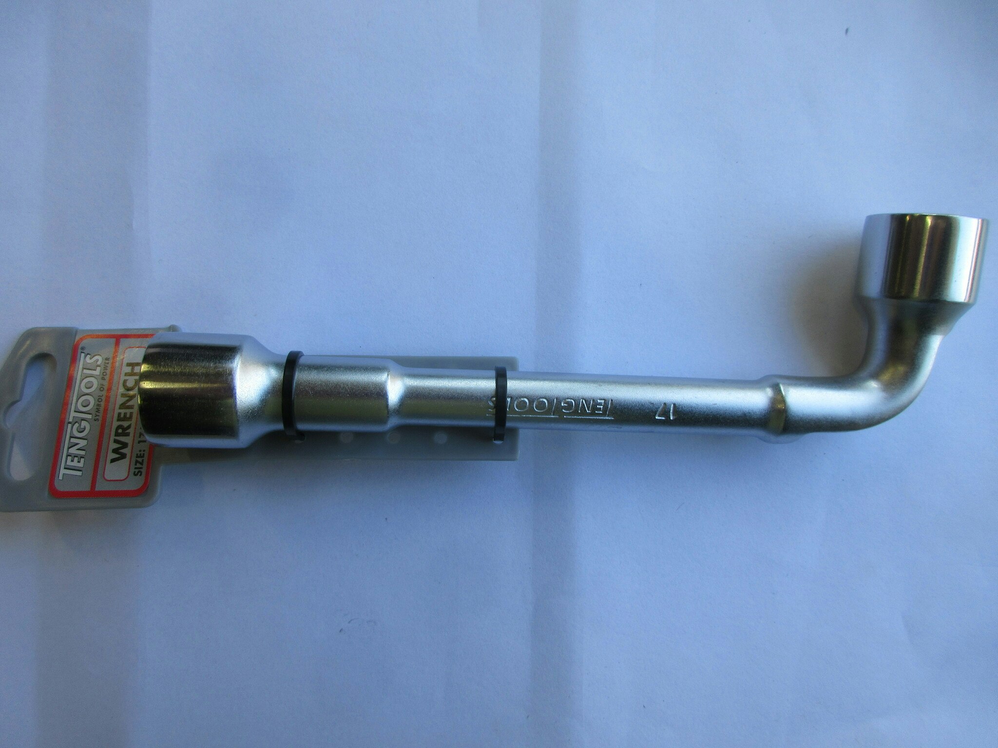 Hylsnyckel dubbel 17 mm. Teng Tools.